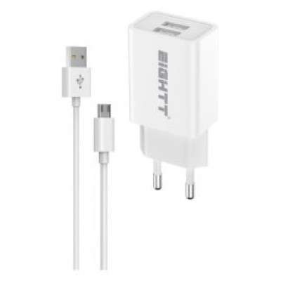 Cargador Smartphone Tablet Micro USB 5V 2.4A