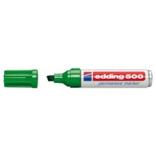 MARCADOR PERMAMENTE PUNTA BISELADA 2-7MM. VERDE EDDING 10500-04 (Espera 4 dias)
