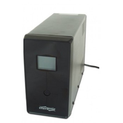 SAI GEMBIRD con USB y display LCD 1500 VA negro