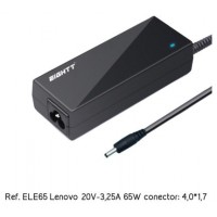 ELE65 CARGADOR ESPECIFICO LENOVO 65W 4.0*1.7 EIGHTT