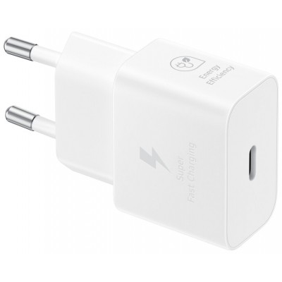 CARGADOR SAMSUNGEP-T2510 USB-C 25W GAN BLANCO SIN CABLE