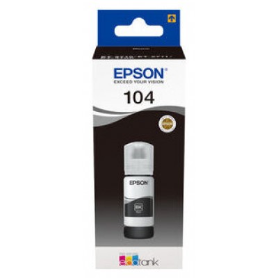 TINTA EPSON C13T00P140  104 ECOTANK NEGRO (Espera 4 dias)