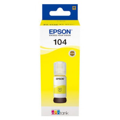 TINTA EPSON C13T00P440 104 ECOTANK AMARILLO (Espera 4 dias)