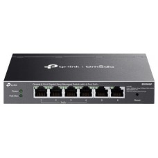 TP-LINK ES206GP Omada 6-Port Gigabit Easy Managed Switch with 4-Port PoE+ (Espera 4 dias)