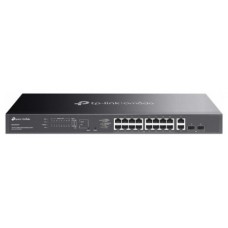 TP-Link ES220GMP switch Gestionado Gigabit Ethernet (10/100/1000) Energía sobre Ethernet (PoE) Negro (Espera 4 dias)