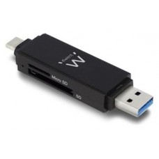 LECTOR TARJETAS EWENT EW1075 USB3.2 CONECTOR (Espera 4 dias)