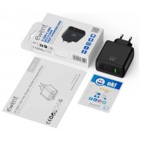 EWENT Cargador Gan Fast 65W 2 USB-C PD-1USB-A QC-7SX EWENT Cargador Gan Fast 65W 2 USB-C PD-1USB-A QC