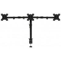 SOPORTE MONITOR EWENT 3 MONITORES 7kG 13"-27" VESA 75x75 o 100x100