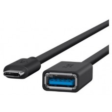 Belkin F2CU036btBLK cable USB USB 3.2 Gen 1 (3.1 Gen 1) USB C USB A Negro (Espera 4 dias)