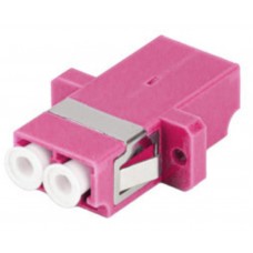 ADAPTADOR FIBRA OPTICA LANBERG MULTI LC/UPC DUPLEX OM4