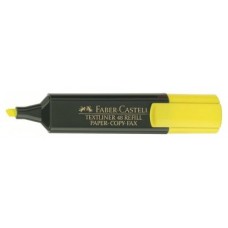 MARCADOR FLUOR TEXTLINER AMARILLO FABER CASTELL 154807 (MIN10) (Espera 4 dias)