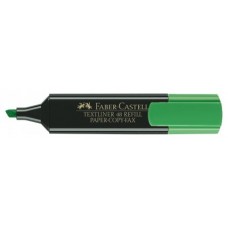 MARCADOR FLUOR TEXTLINER VERDE FABER CASTELL 154863 (MIN10) (Espera 4 dias)