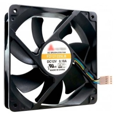 QNAP FAN-12CM-T01 ventilador de PC Universal Negro (Espera 4 dias)