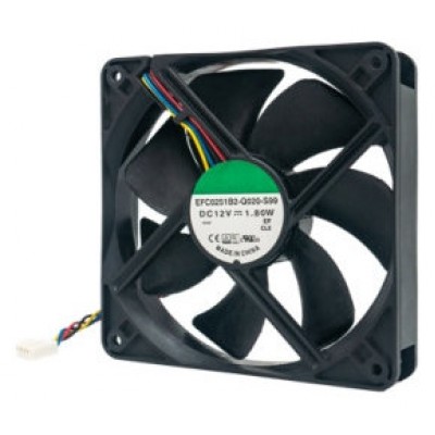 QNAP Fan 120x120x25mm 12V 4PIN 2200 RPM Conjunto de chips Ventilador Negro 1 pieza(s) (Espera 4 dias)