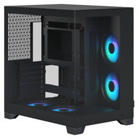 FRACTAL CAJA POP 2 VISION BLACK RGB FD-C-POV2A-02 (Espera 4 dias)