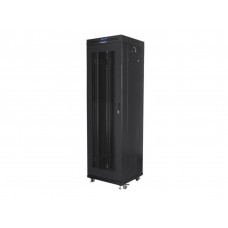 ARMARIO LANBERG RACK 19" 42U 600X600 FLAT PACK V2 PUERTA MESH CON LCD NEGRO