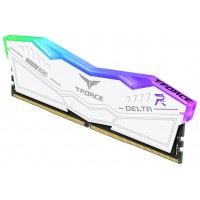 DDR5 TEAMGROUP T-FORCE DELTA RGB 8GB X2 6000 BLANCO LED-6SX DDR5 TEAMGROUP T-FORCE DELTA RGB 8GB X2 6000 BLANCO LED