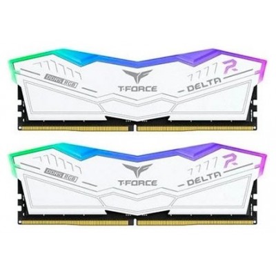 DDR5 TEAMGROUP T-FORCE DELTA RGB 16GB X2 7200 BLANCO