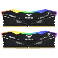DDR5 TEAMGROUP T-FORCE DELTA RGB 16GB X2 6000 NEGRO CL30-39-39-76 1.4V-13SX DDR5 TEAMGROUP T-FORCE DELTA RGB 16GB X2 6000 NEGRO CL30-39-39-76 1.4V