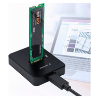 Gembird Estación SSD USB Type-C M.2 SATA y NVME-3SX Gembird Estación SSD USB Type-C M.2 SATA y NVME