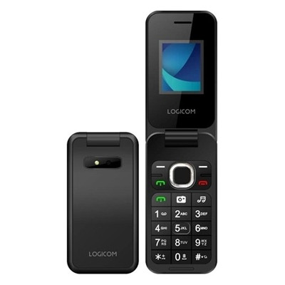 Logicom Fleep 460 Móvil Básico 4G 1.77" DS BT Negr-SX6 Logicom Fleep 460 Móvil Básico 4G 1.77" DS BT Negr