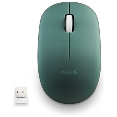 MOUSE NGS WIRELESS FOG PRO VERDE 1000DPI 2 BOTONES