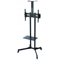 SOPORTE DE SUELO CON RUEDAS TOOQ FS1470M-B