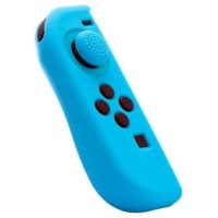 Pack Funda Silicona y Grip FR-TEC Joy-Con Izquierdo Nintendo Switch Azul (Espera 2 dias)