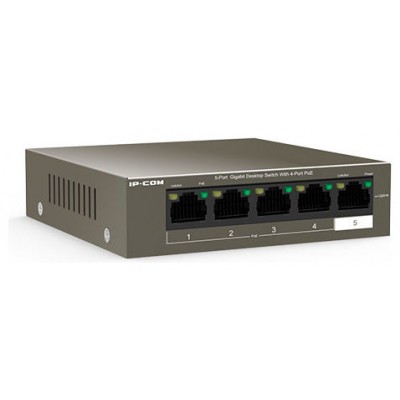 SWITCH IP-COM  5P GIGABIT G1105P POE G1105P-4-63W