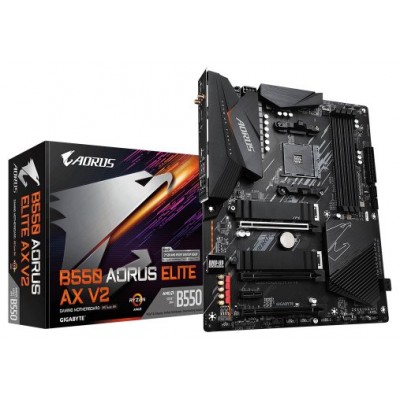 Gigabyte B550 AORUS ELITE AX V2 placa base AMD B550 Zócalo AM4 ATX (Espera 4 dias)