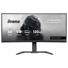 MONITOR IIYAMA G-MASTER GCB3482WQSU-B1, CURVO 34", 120HZ, 500CD (Espera 4 dias)