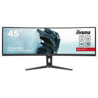 iiyama G-MASTER RED EAGLE CURVED pantalla para PC 114,3 cm (45") 5120 x 1440 Pixeles Dual QHD LED Negro (Espera 4 dias)-132SX iiyama G-MASTER RED EAGLE CURVED pantalla para PC 114,3 cm (45") 5120 x 1440 Pixeles Dual QHD LED Negro (Espera 4 dias)