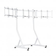 SOPORTE PARA 3 MONITORES DE 32" THERMALTAKE TRIPLE RACING BLANCO