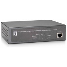 SWITCH LEVEL ONE GEP-0522 NO GESTION 5P 10/100/1000 4P