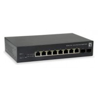SWITCH SEMIGESTIONABLE LEVEL ONE GEP-1051 10P 8xGb PoE