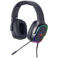 AURICULARES GEMBIRD USB 7.1 SURROUND PARA JUEGOS CON RETROILUMINACION RGB
