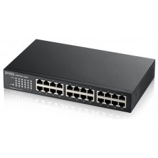 Zyxel GS1100-24E No administrado Gigabit Ethernet (10/100/1000) Negro (Espera 4 dias)