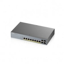 Zyxel GS1350-12HP-EU0101F switch Gestionado L2 Gigabit Ethernet (10/100/1000) Energía sobre Ethernet (PoE) Gris (Espera 4 dias)