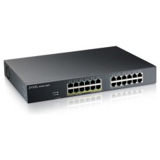 ZYZEL ZYXEL GS1915-24EP, 24-PORT GBE, 12 PORT POE, 130 WATT 802.3AT, RACKMOUNT Y DESKTOP, SIN VENTILADOR, SMART HYBRID MODE SWITCH, STANDALONE O NEBULAFLEX CLOUD (GS1915-24EP-EU0101F) (Espera 4 dias)