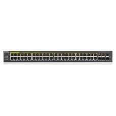 Zyxel GS1920-48HPV2 Gestionado Gigabit Ethernet (10/100/1000) Energía sobre Ethernet (PoE) Negro (Espera 4 dias)