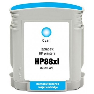 INK-POWER CARTUCHO COMP. HP Nº88XL CYAN C9391AE