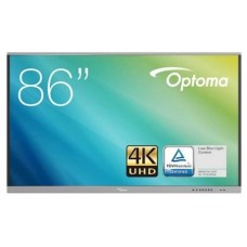 Optoma 5861RK pizarra y accesorios interactivos 2,18 m (86") 3840 x 2160 Pixeles Pantalla táctil Negro (Espera 4 dias)