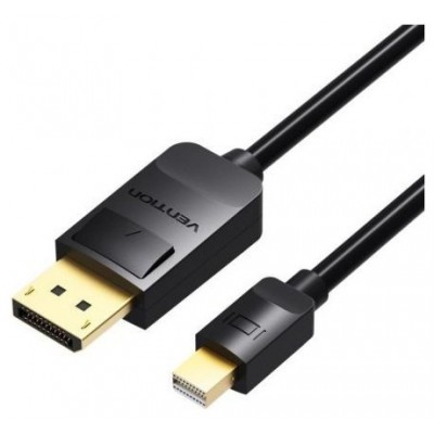 CABLE MINI DISPLAYPORT/M A DISPLAYPORT/M 1.5 M NEGRO VENTION (Espera 4 dias)