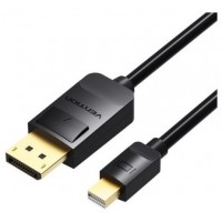 CABLE MINI DISPLAYPORT/M A DISPLAYPORT/M 2 M NEGRO VENTION (Espera 4 dias)