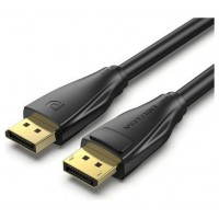 CABLE DISPLAYPORT 1.4 8K DP/M-DP/M 2 M NEGRO VENTION (Espera 4 dias)