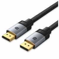 CABLE DISPLAYPORT 2.1 16K DP/M-DP/M 3 M NEGRO VENTION (Espera 4 dias)-5SX CABLE DISPLAYPORT 2.1 16K DP/M-DP/M 3 M NEGRO VENTION (Espera 4 dias)