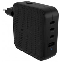 HYPERÂ® HYPERJUICEÂ® 100W USB-C GAN TRAVEL CHARGER (3C+1A) - BLACK