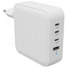 HYPERÂ® HYPERJUICEÂ® 100W USB-C GAN TRAVEL CHARGER (3C+1A) - WHITE