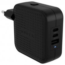 HYPERÂ® HYPERJUICEÂ® 70W USB-C GAN TRAVEL CHARGER (3C+1A) - BLACK