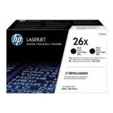 TONER HP CF226XD Nº 26X PACK X2 NEGRO 9.000PAG (Espera 4 dias)